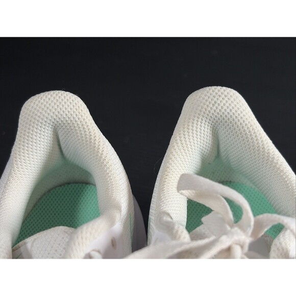 Nike Downshifter 11 Women's Size 7.5 White/Green Glow Running Shoes - Picture 9 of 11